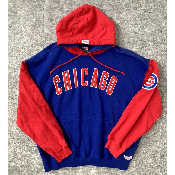 MLB Chicago Cubs Hoodie Baseball Stitches Embroidered 2XL Merch Athleisure - Picture 1 of 8
